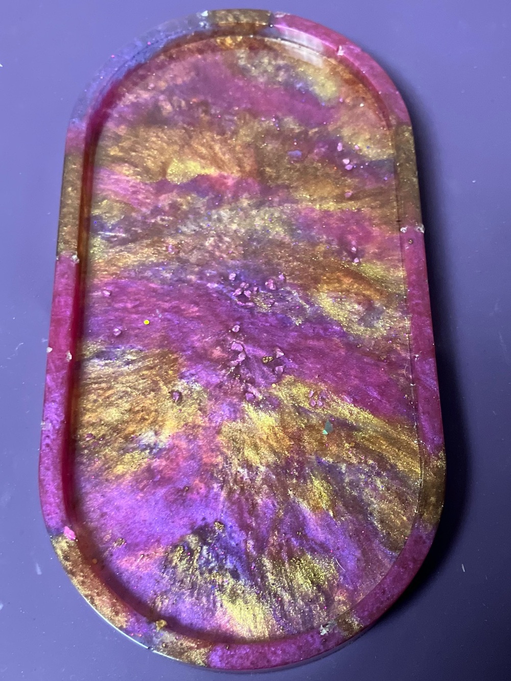 Goddess energy trinket tray